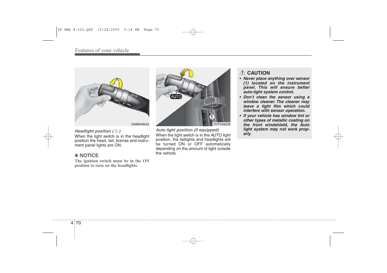 Hyundai 2011 Sonata User Manual | Page 150 / 380