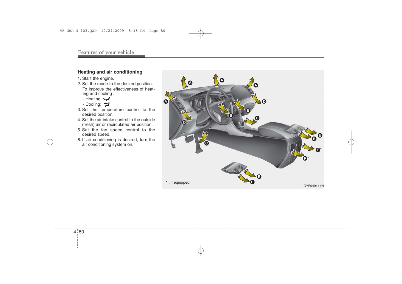 Hyundai 2011 Sonata User Manual | Page 160 / 380