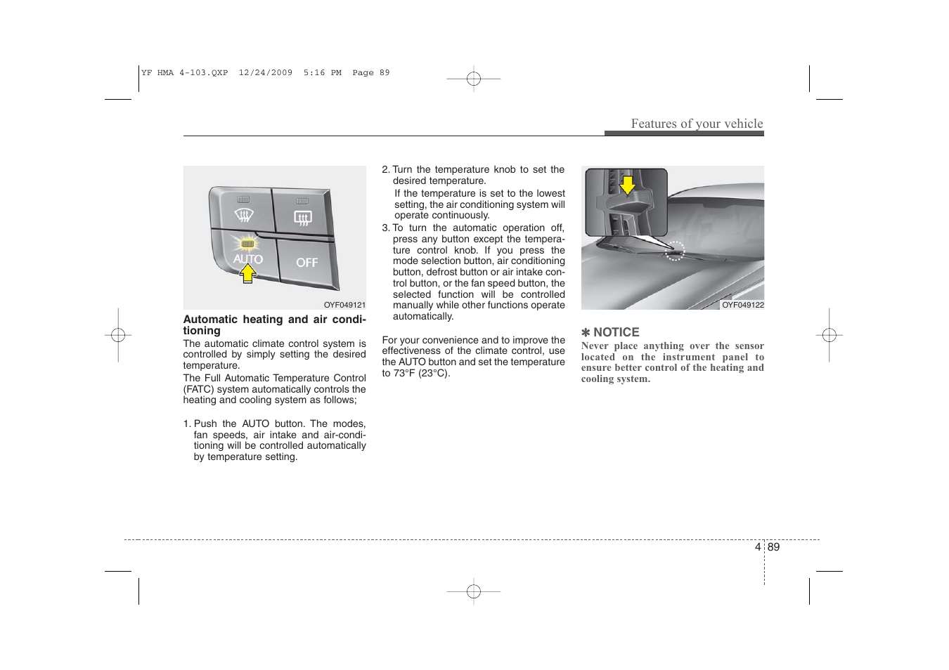Hyundai 2011 Sonata User Manual | Page 169 / 380