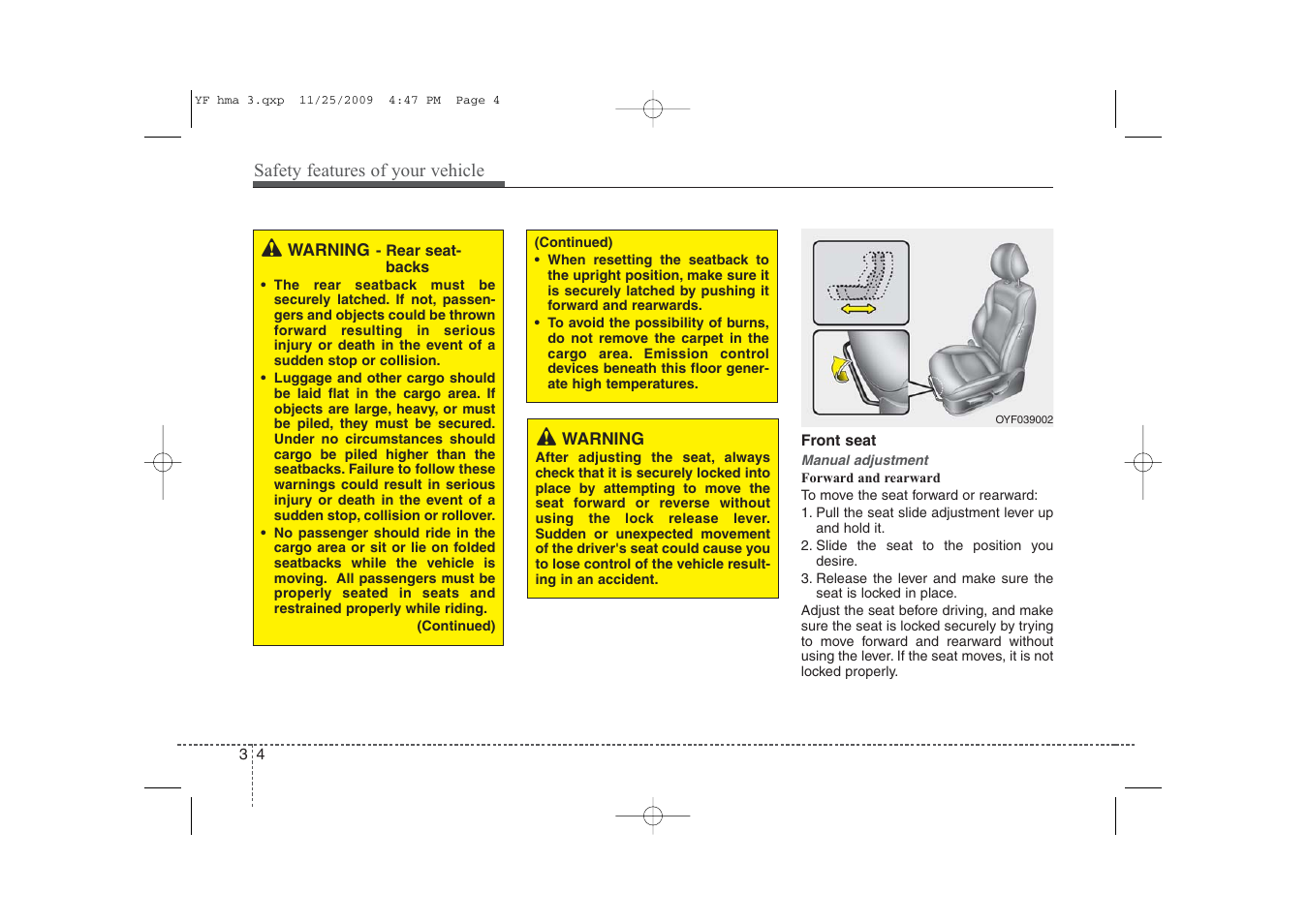 Hyundai 2011 Sonata User Manual | Page 21 / 380