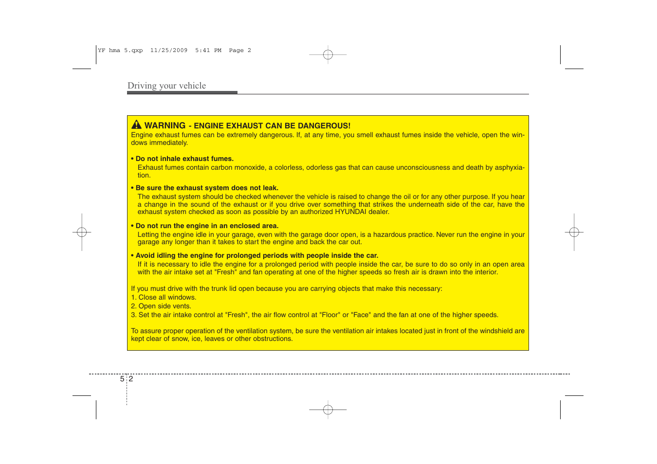 Hyundai 2011 Sonata User Manual | Page 218 / 380