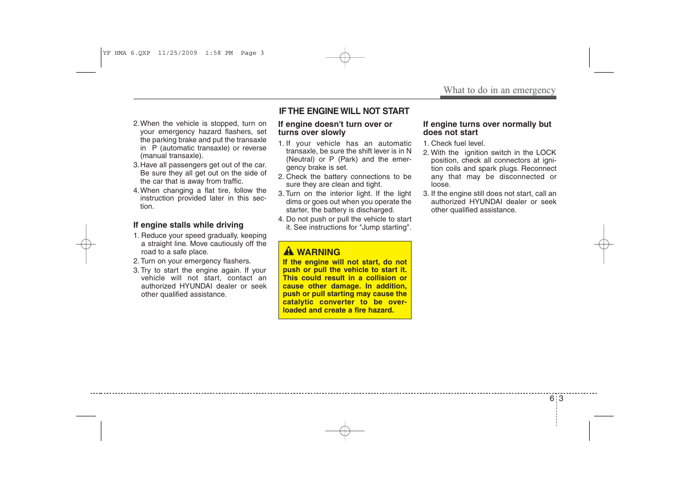 Hyundai 2011 Sonata User Manual | Page 270 / 380