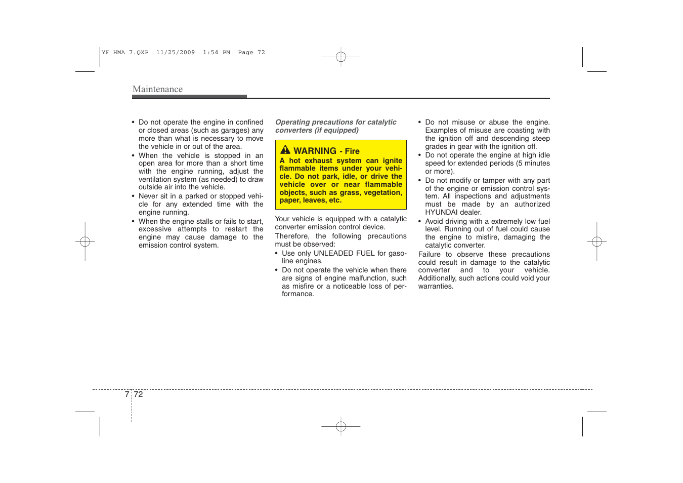 Hyundai 2011 Sonata User Manual | Page 360 / 380