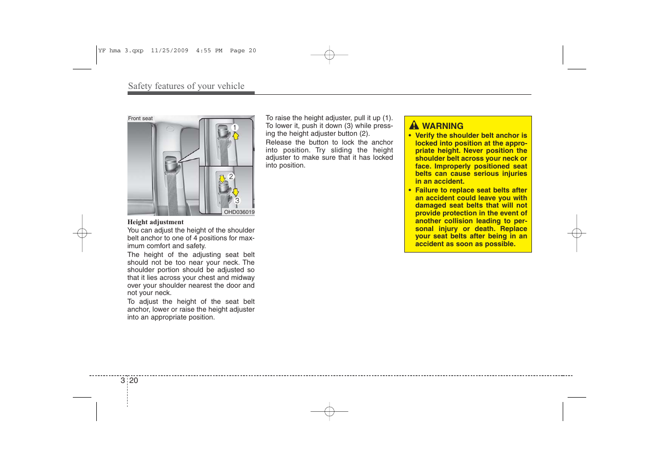 Hyundai 2011 Sonata User Manual | Page 37 / 380