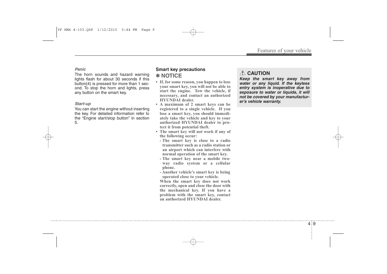 Hyundai 2011 Sonata User Manual | Page 89 / 380
