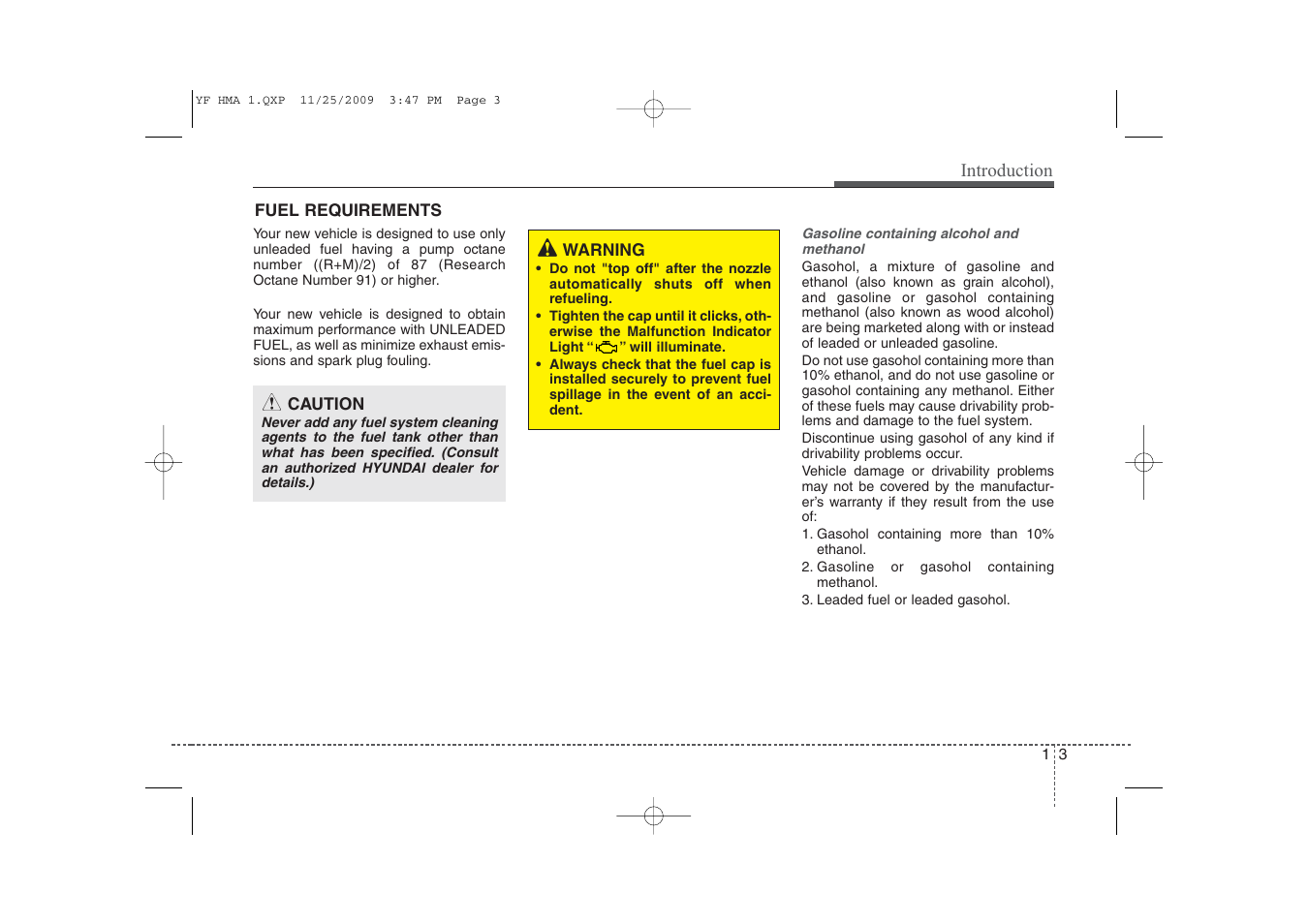 Hyundai 2011 Sonata User Manual | Page 9 / 380