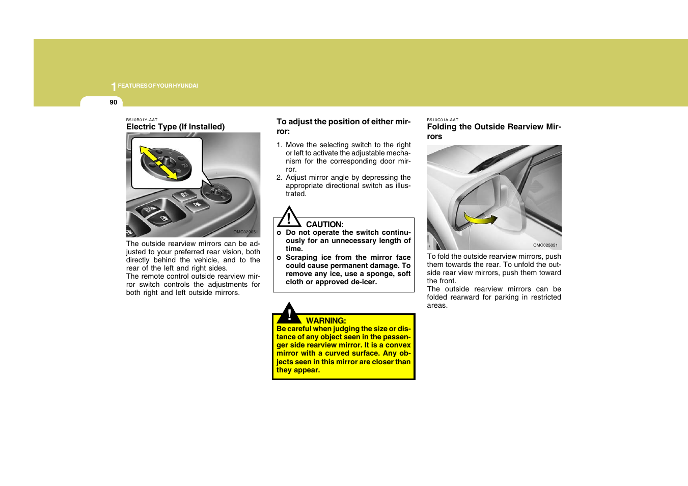Hyundai 2011 Accent User Manual | Page 101 / 282