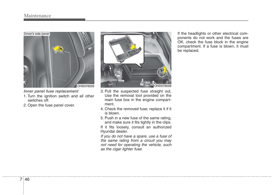 Maintenance | Hyundai 2010 Elantra User Manual | Page 313 / 348