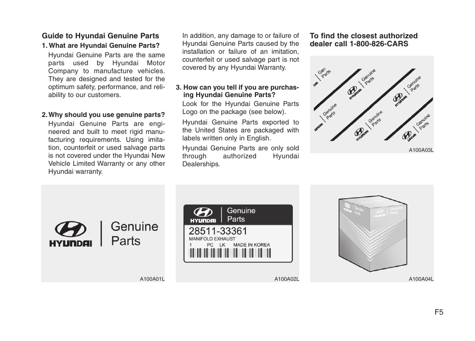 Hyundai 2010 Elantra User Manual | Page 5 / 348