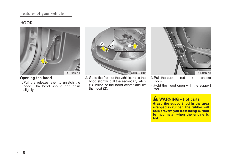 Features of your vehicle | Hyundai 2010 Elantra User Manual | Page 91 / 348