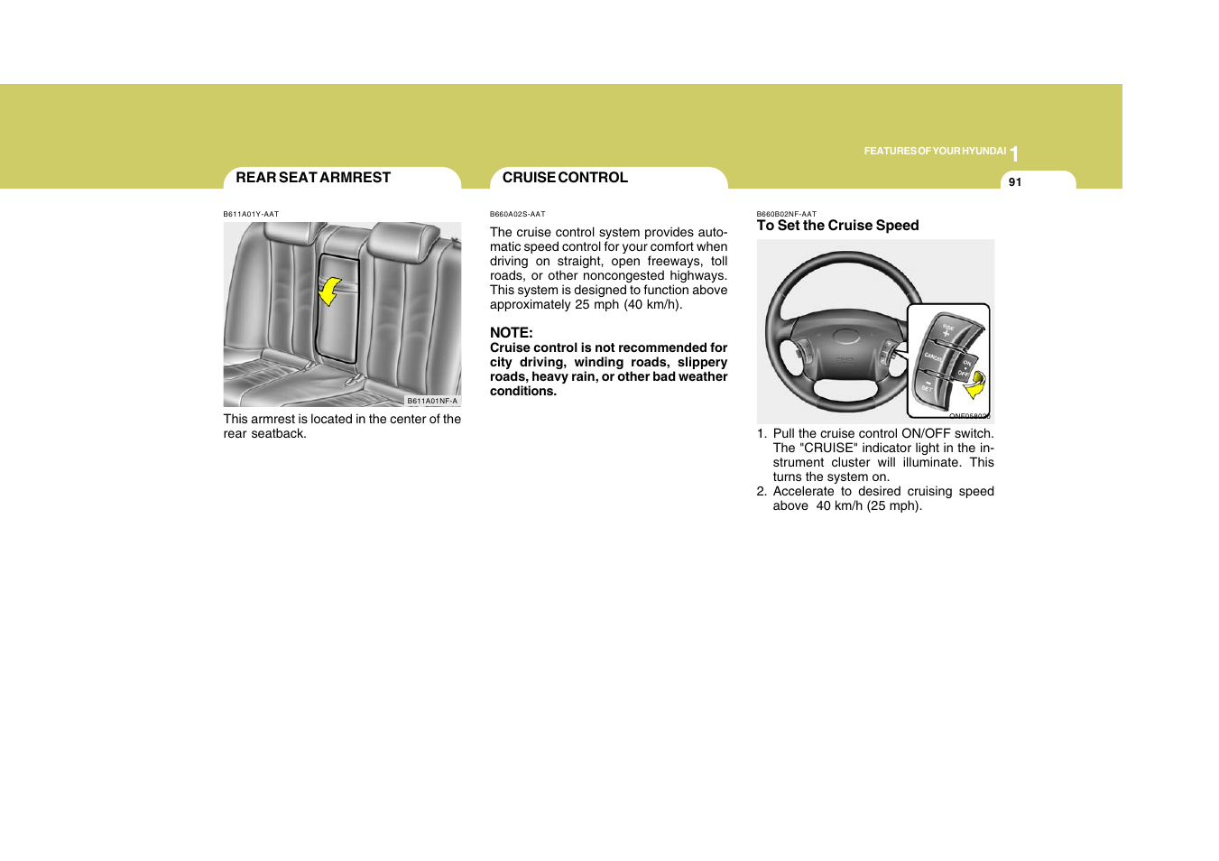 Hyundai 2009 Sonata User Manual | Page 104 / 286