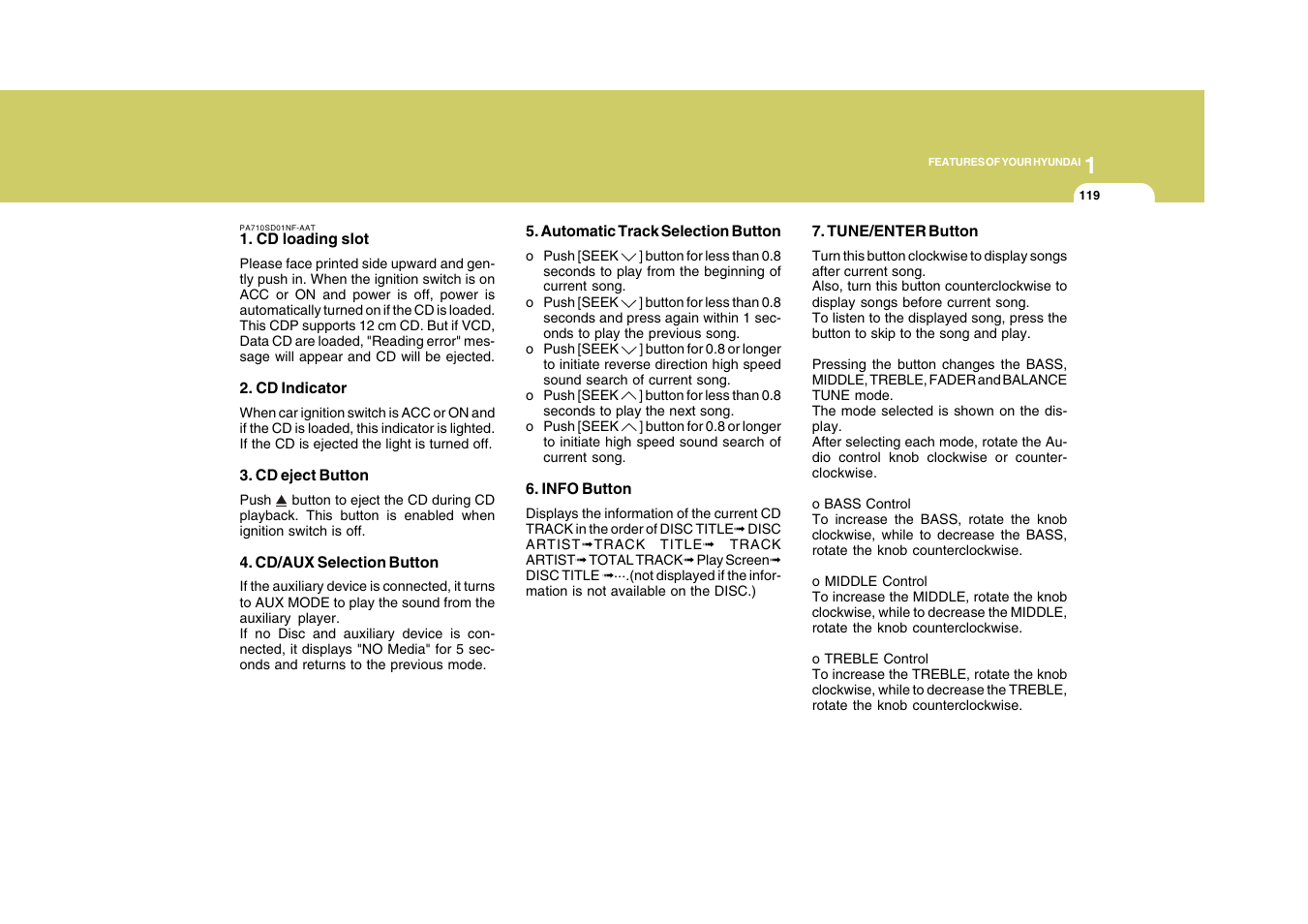 Hyundai 2009 Sonata User Manual | Page 132 / 286