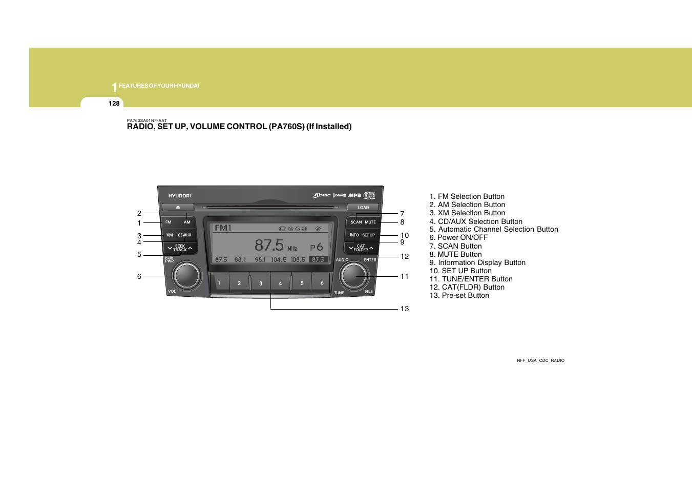 Hyundai 2009 Sonata User Manual | Page 141 / 286