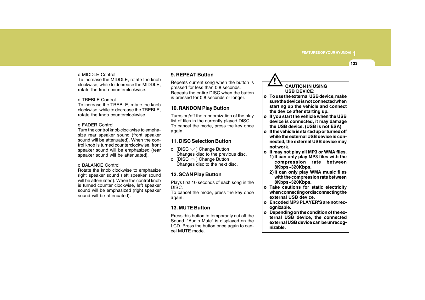 Hyundai 2009 Sonata User Manual | Page 146 / 286