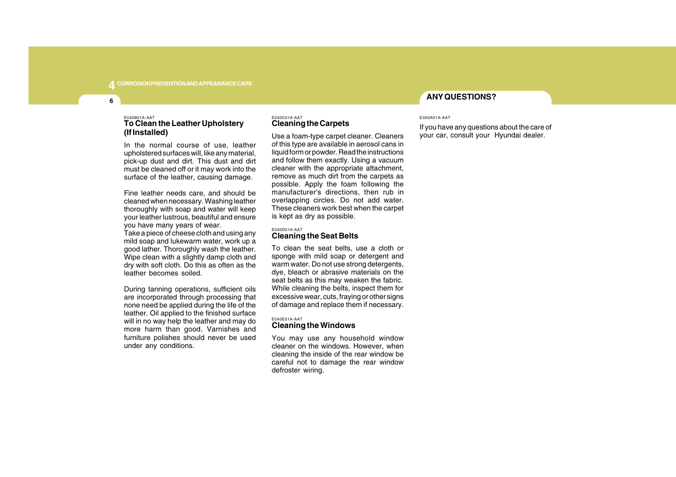 Hyundai 2009 Sonata User Manual | Page 205 / 286