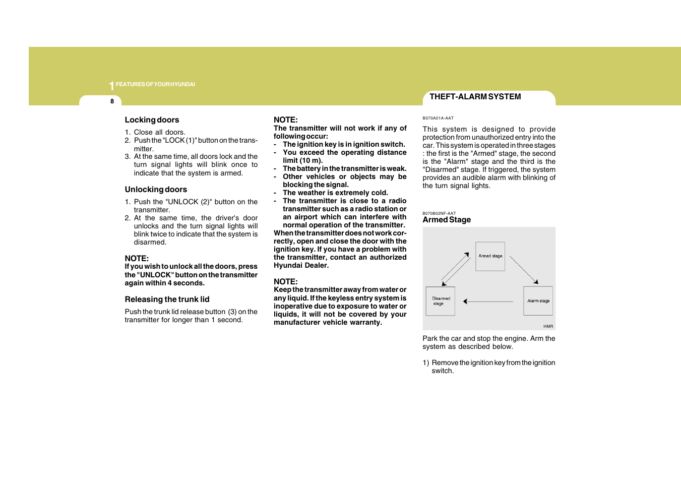 Hyundai 2009 Sonata User Manual | Page 21 / 286