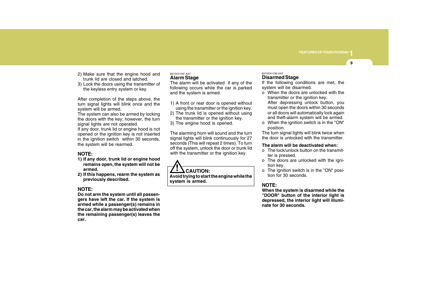 Hyundai 2009 Sonata User Manual | Page 22 / 286