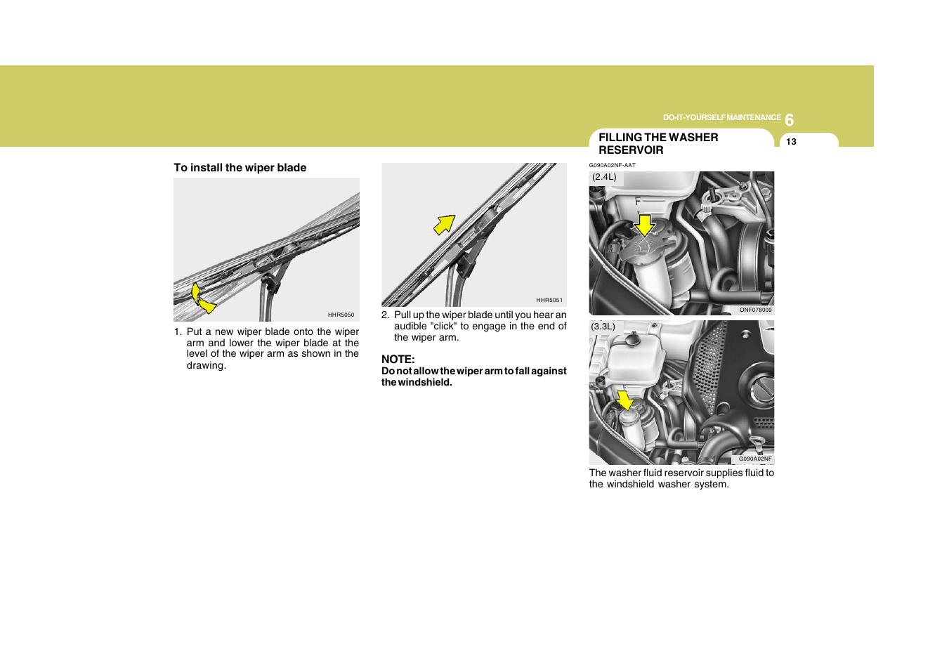 Hyundai 2009 Sonata User Manual | Page 228 / 286