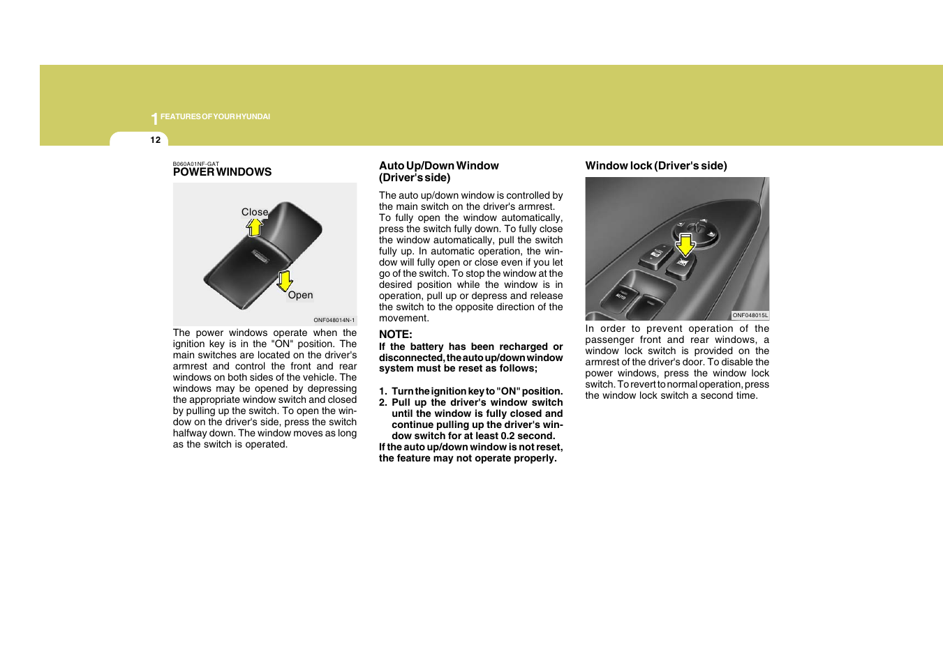 Hyundai 2009 Sonata User Manual | Page 25 / 286