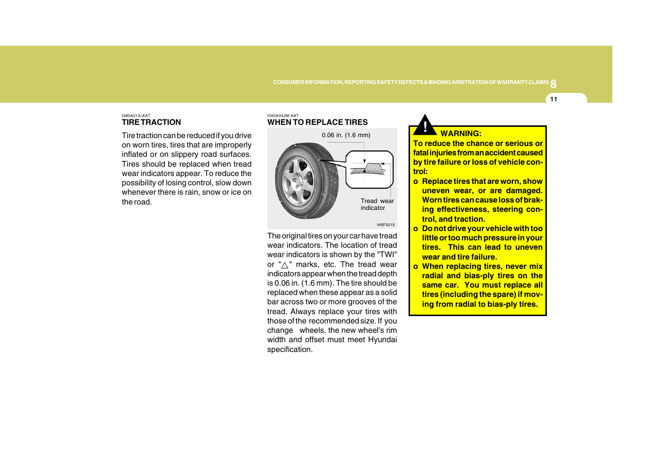 Hyundai 2009 Sonata User Manual | Page 269 / 286