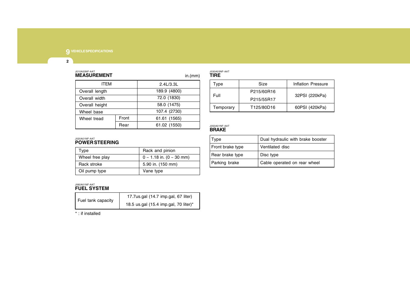 Hyundai 2009 Sonata User Manual | Page 277 / 286