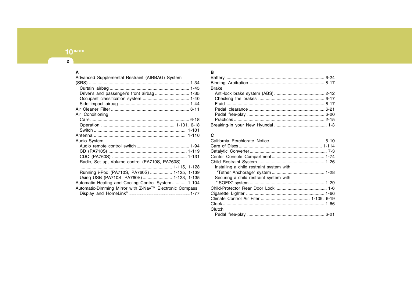 Hyundai 2009 Sonata User Manual | Page 281 / 286