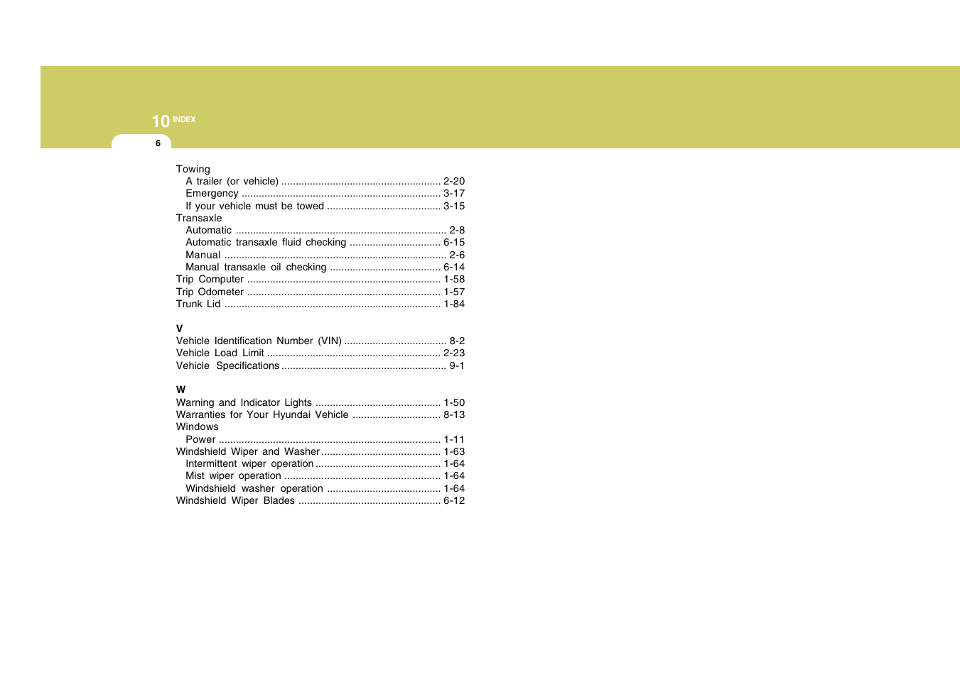 Hyundai 2009 Sonata User Manual | Page 285 / 286