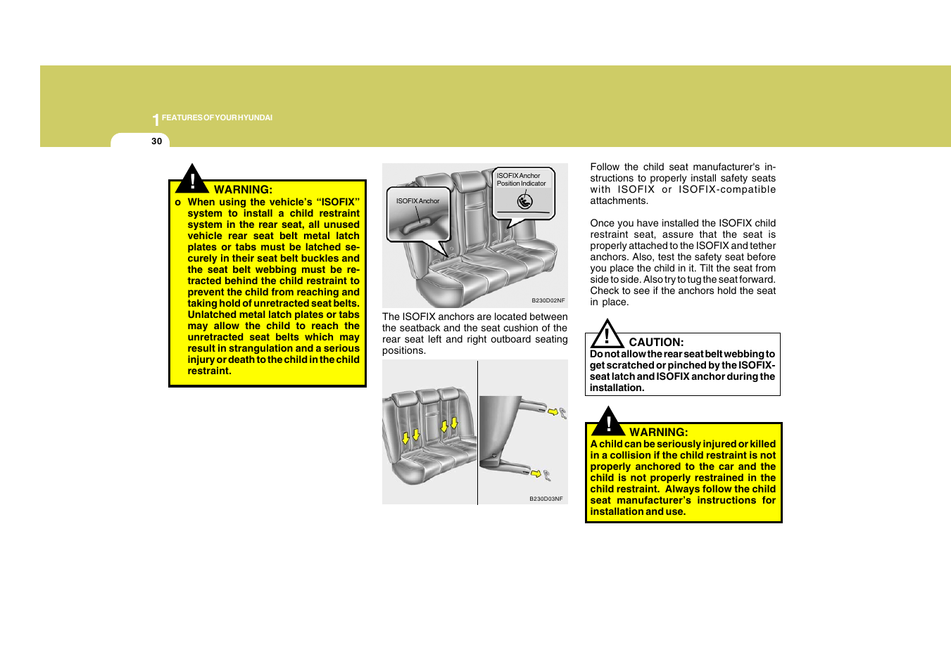 Hyundai 2009 Sonata User Manual | Page 43 / 286