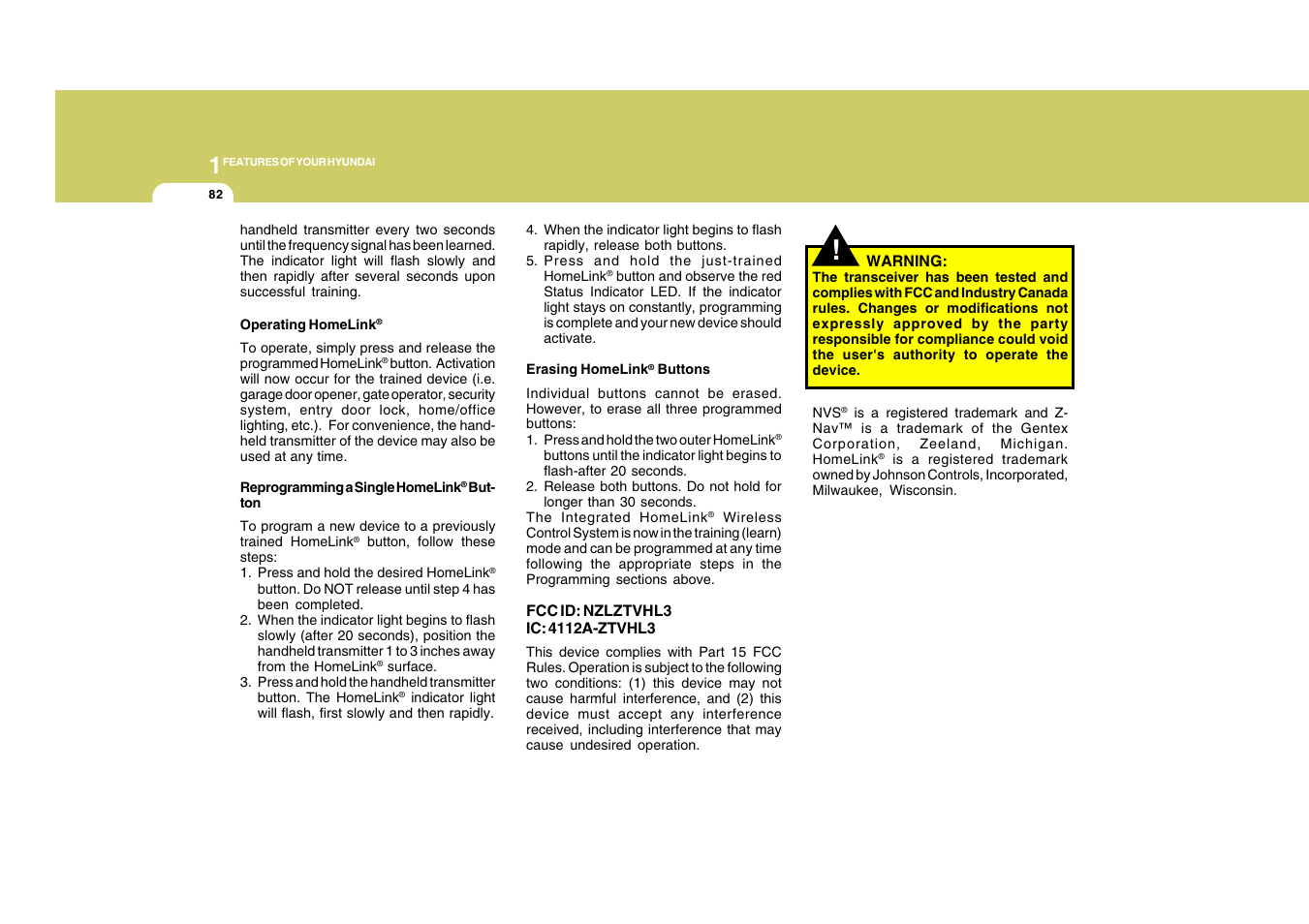 Hyundai 2009 Sonata User Manual | Page 95 / 286