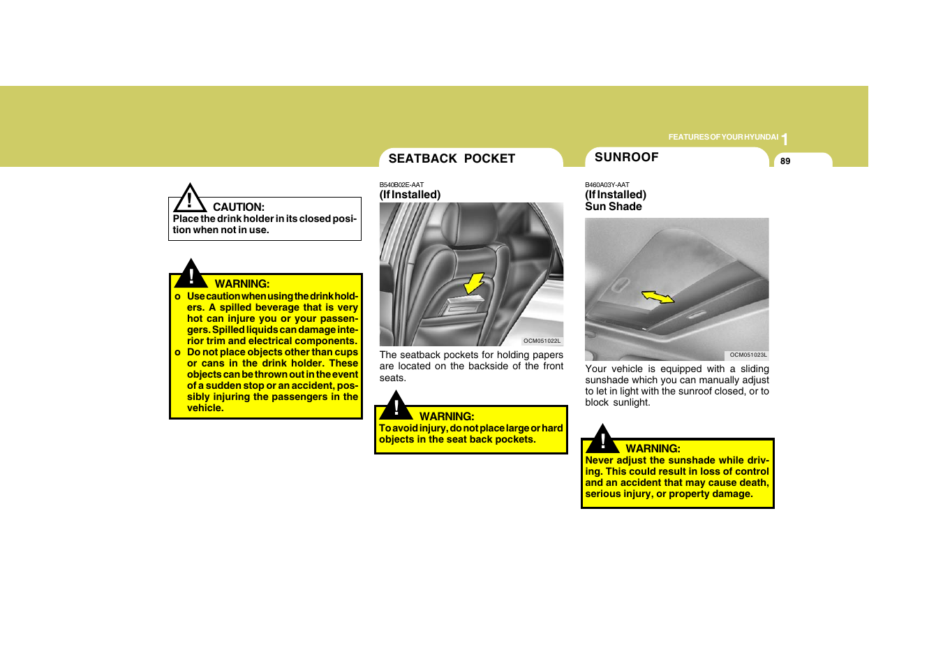 Hyundai 2008 Santa Fe User Manual | Page 101 / 355