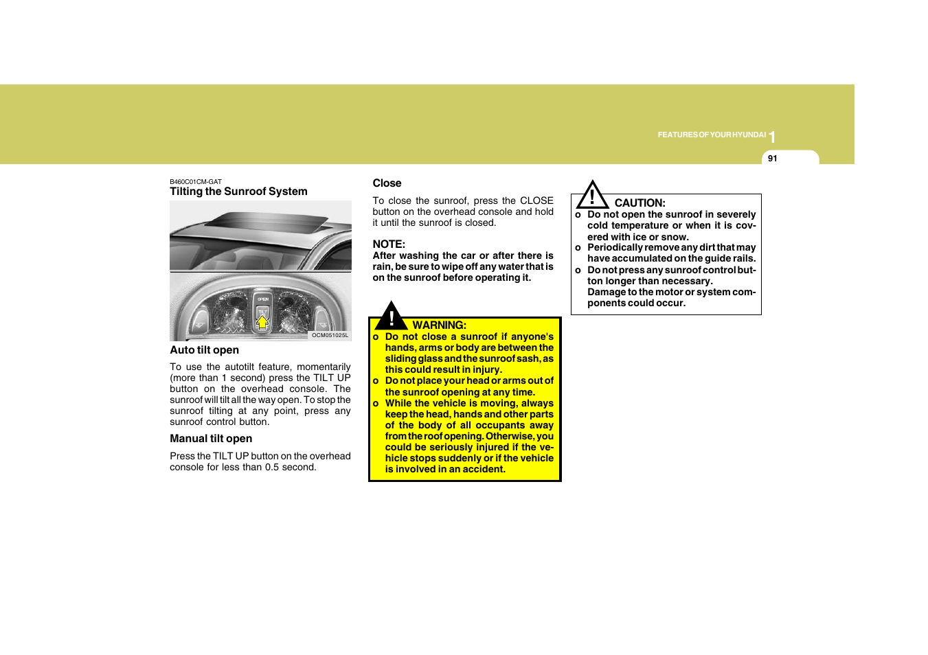 Hyundai 2008 Santa Fe User Manual | Page 103 / 355