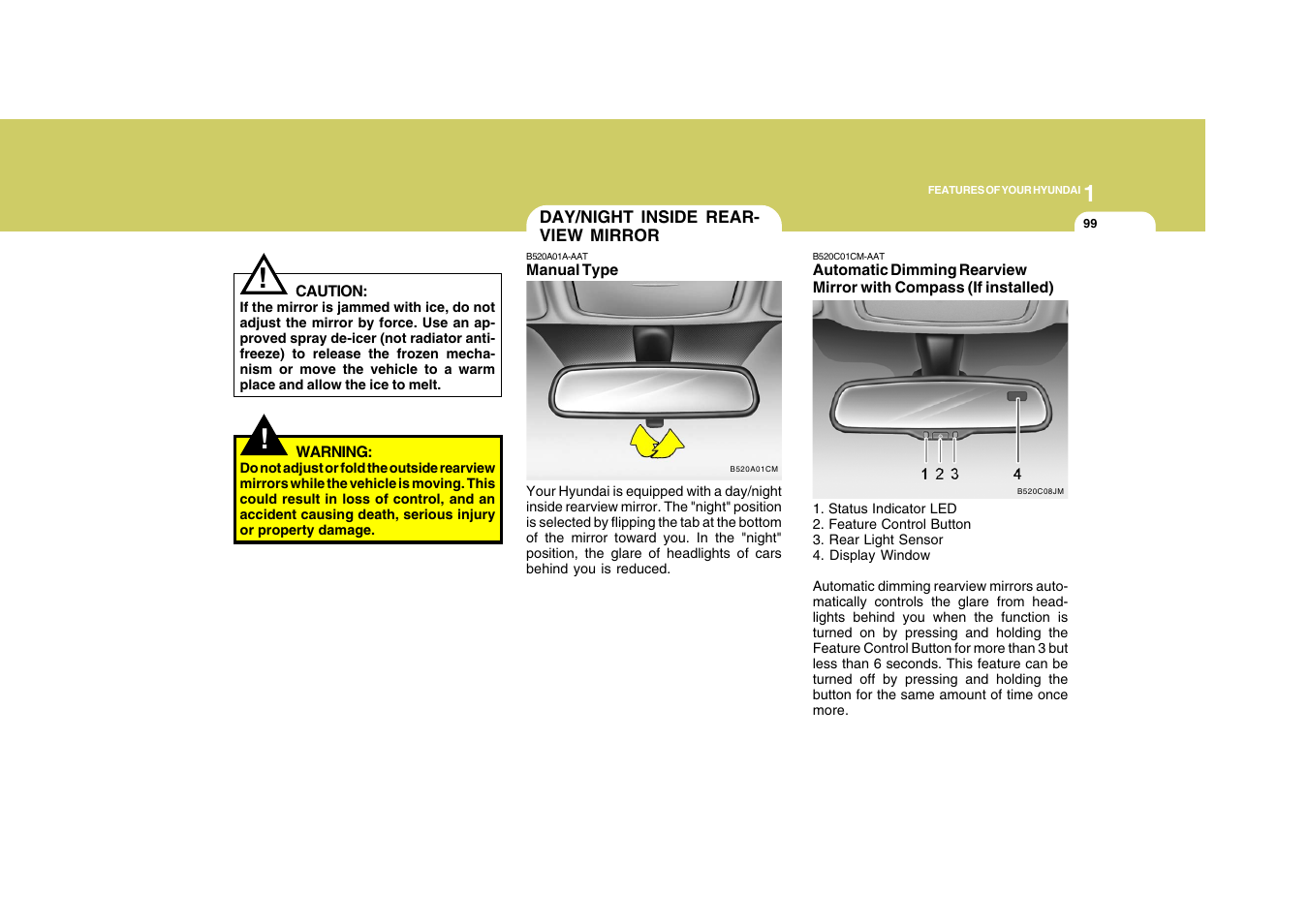 Hyundai 2008 Santa Fe User Manual | Page 111 / 355