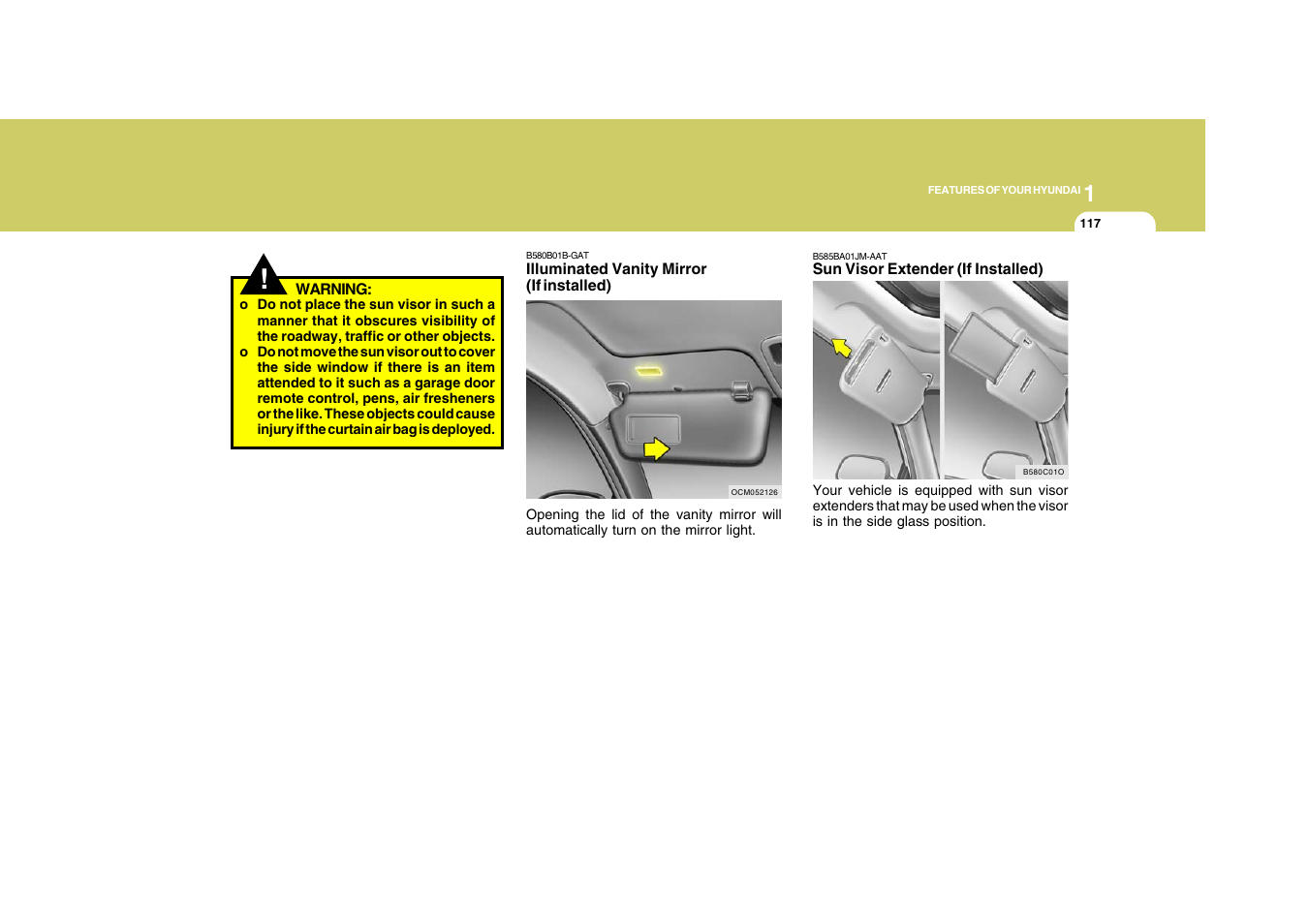 Hyundai 2008 Santa Fe User Manual | Page 129 / 355