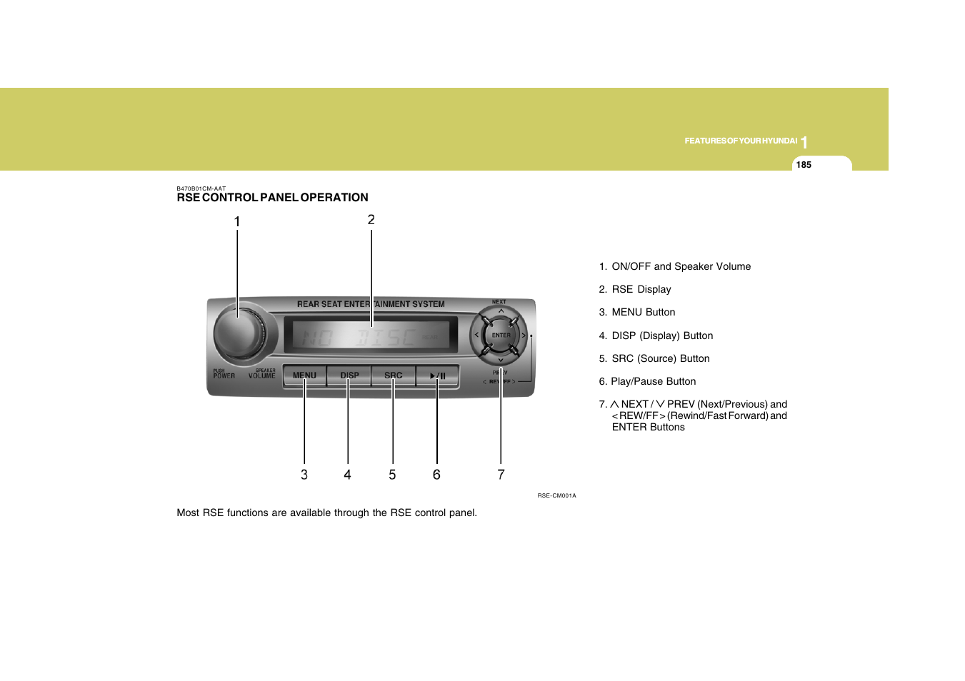 Hyundai 2008 Santa Fe User Manual | Page 197 / 355