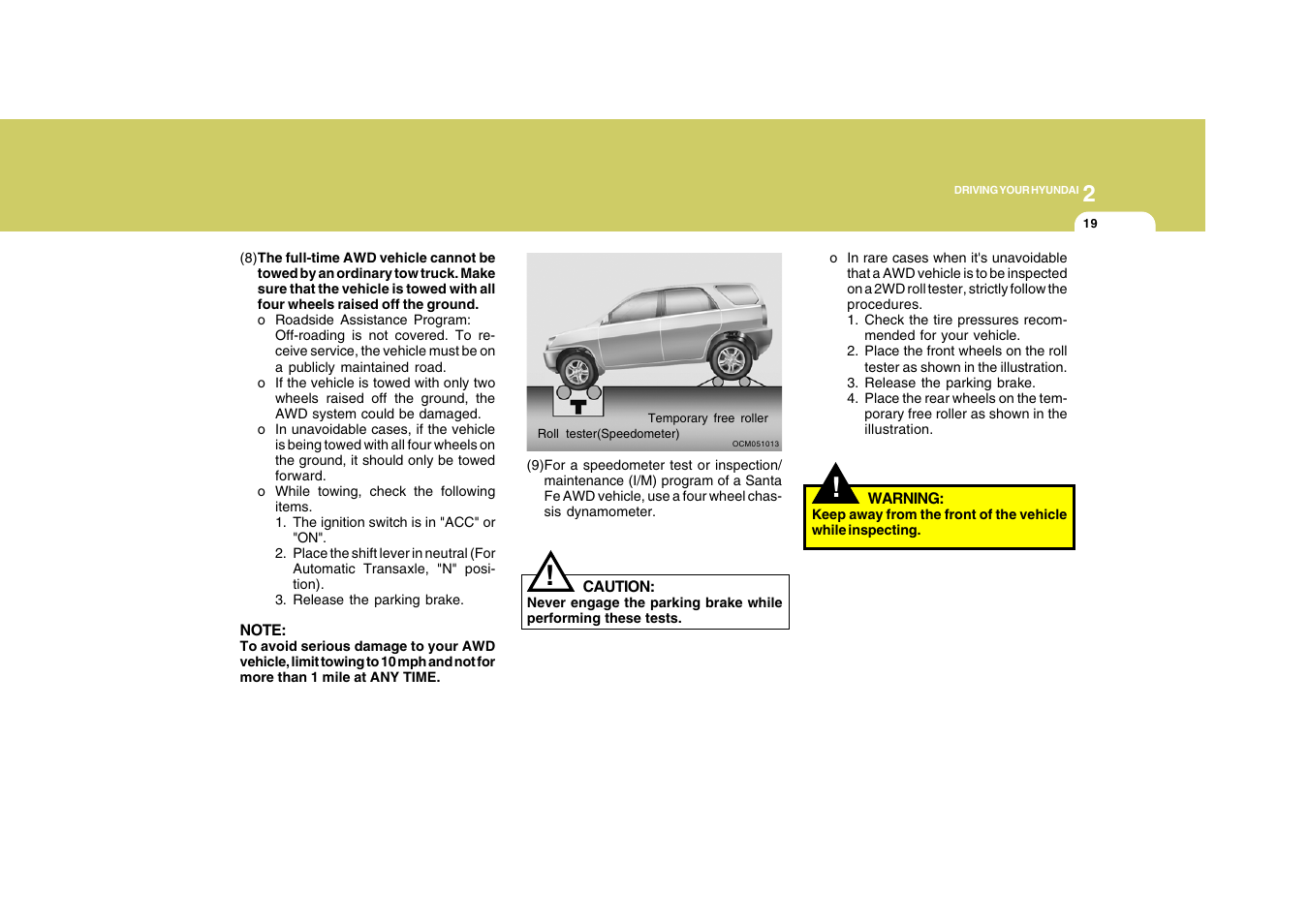 Hyundai 2008 Santa Fe User Manual | Page 230 / 355