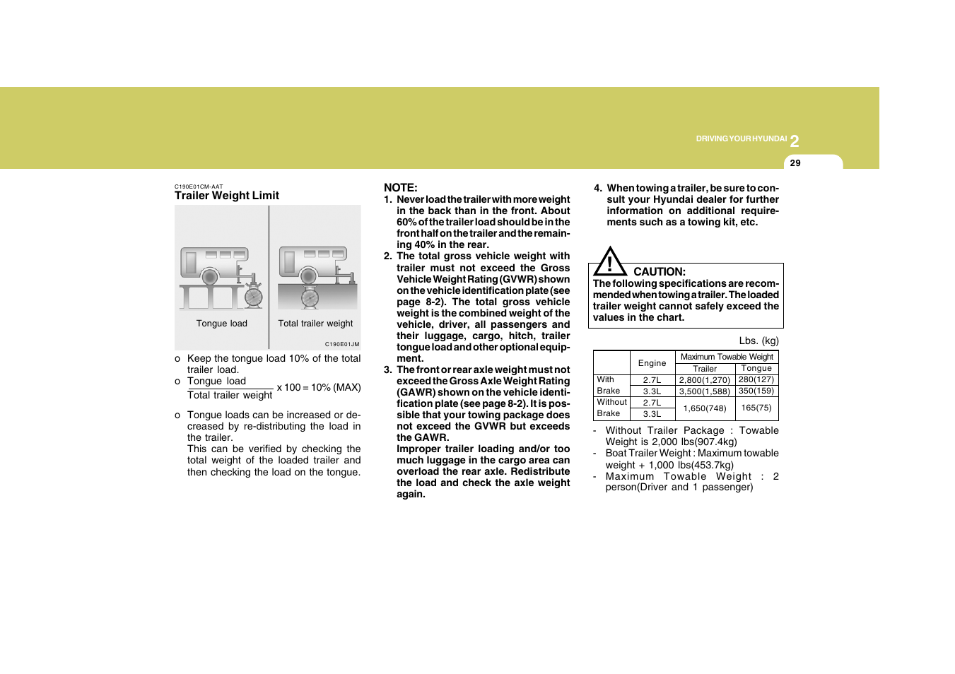 Hyundai 2008 Santa Fe User Manual | Page 240 / 355