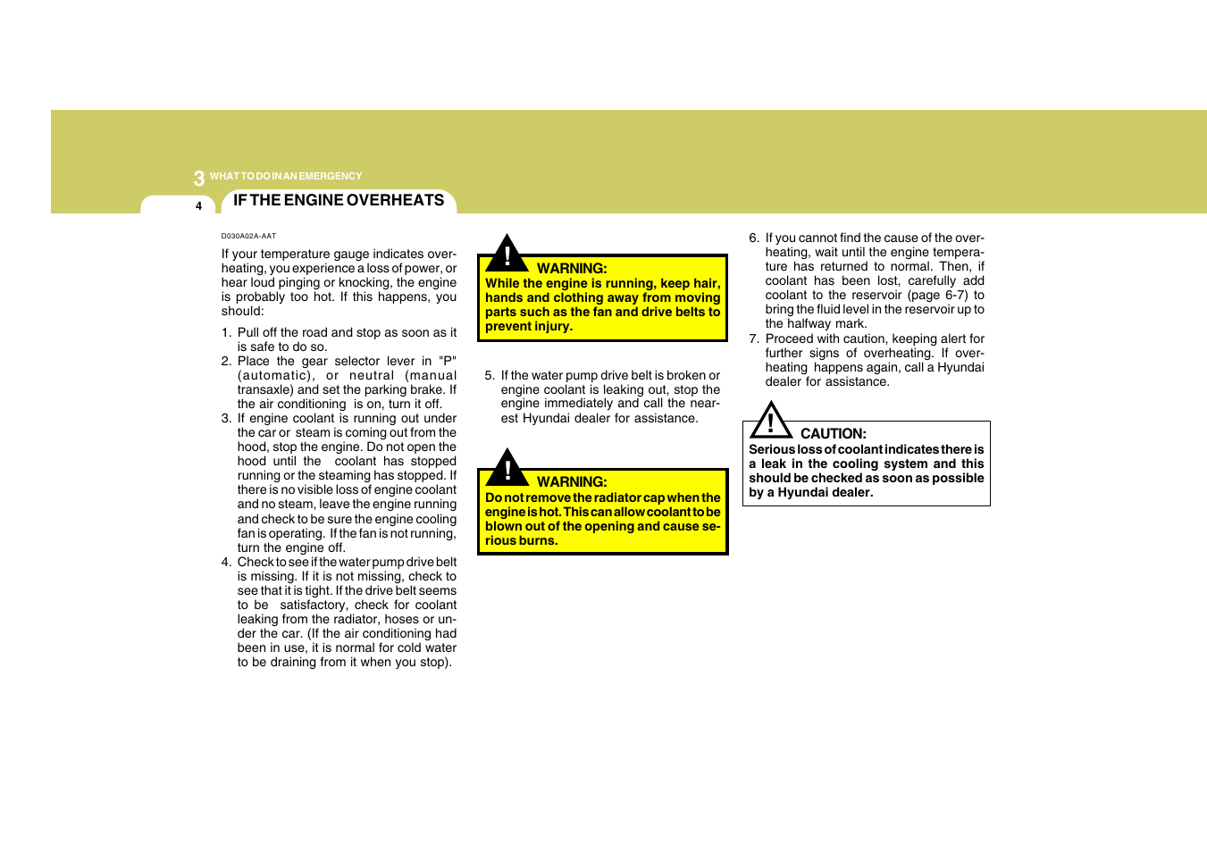 Hyundai 2008 Santa Fe User Manual | Page 252 / 355