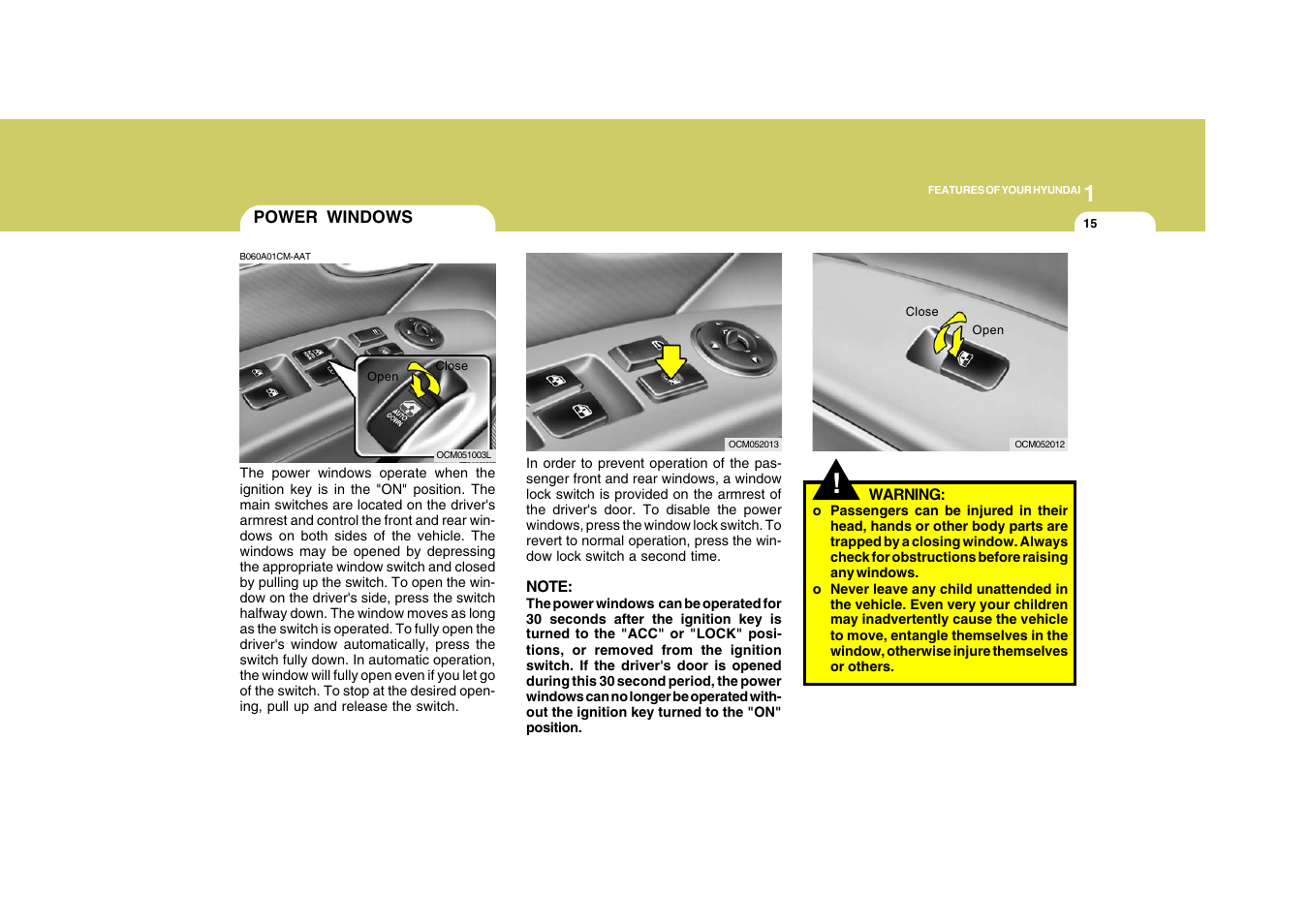 Hyundai 2008 Santa Fe User Manual | Page 27 / 355