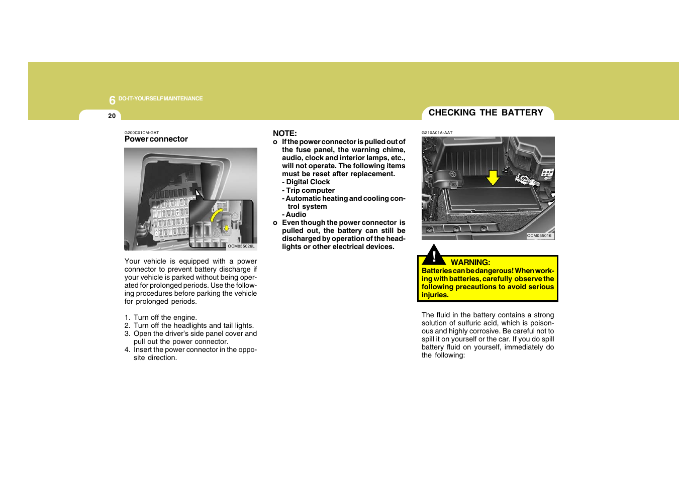 Hyundai 2008 Santa Fe User Manual | Page 306 / 355