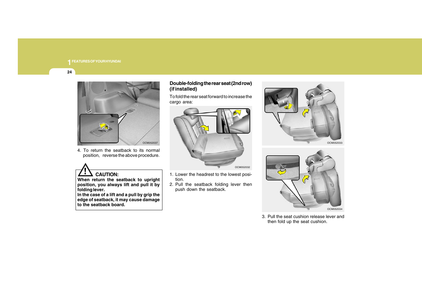 Hyundai 2008 Santa Fe User Manual | Page 36 / 355