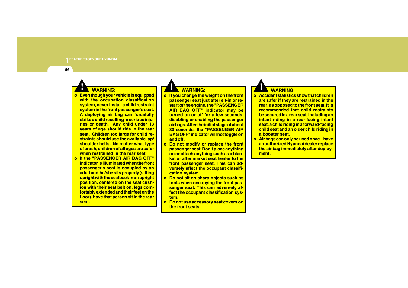 Hyundai 2008 Santa Fe User Manual | Page 68 / 355