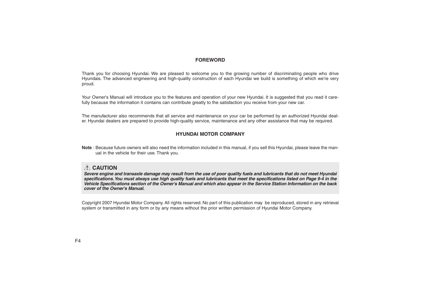 Hyundai 2008 Elantra User Manual | Page 6 / 360