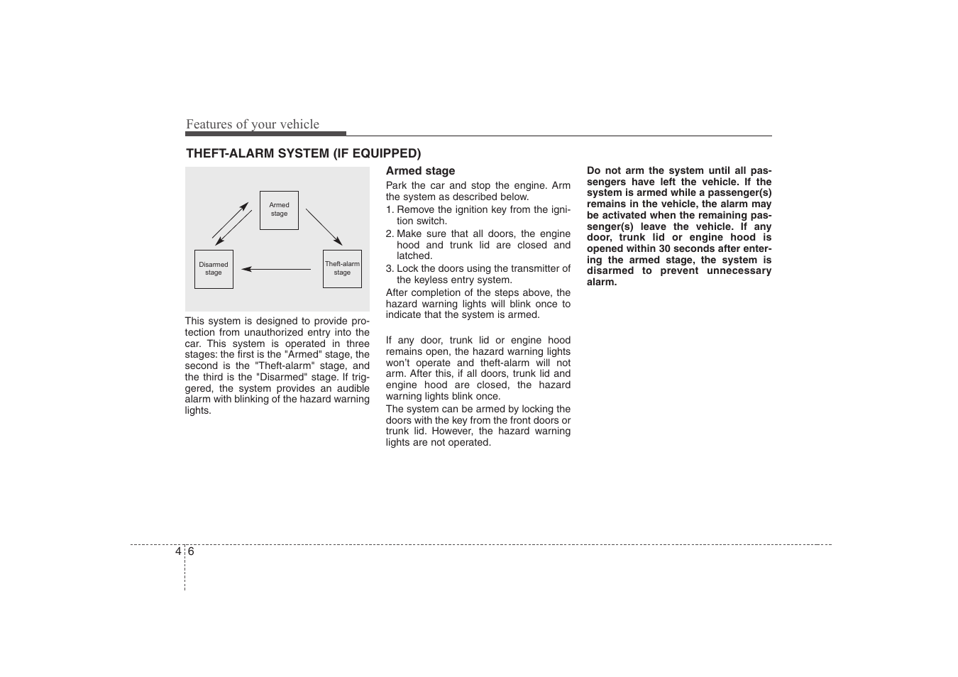 Features of your vehicle | Hyundai 2008 Elantra User Manual | Page 79 / 360