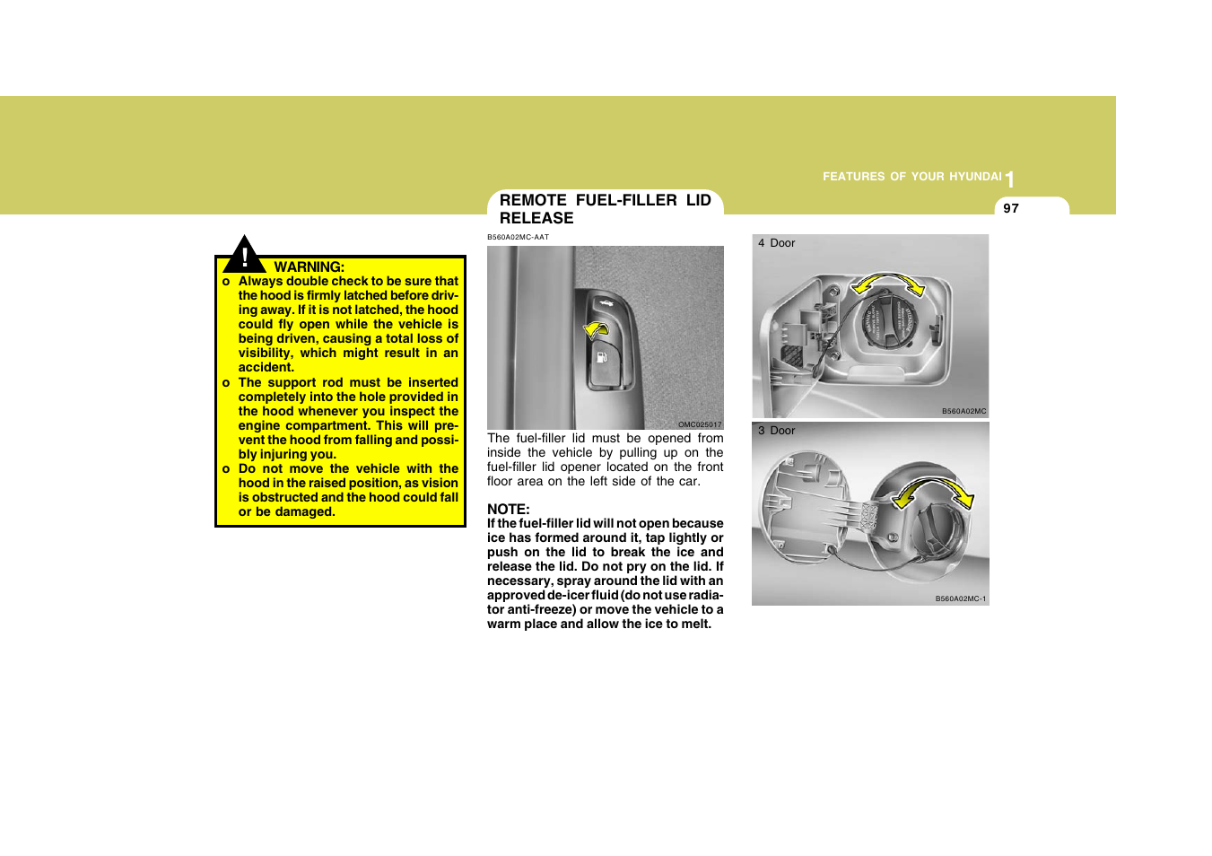 Hyundai 2008 Accent User Manual | Page 109 / 273