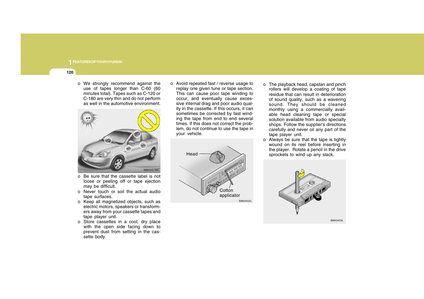Hyundai 2008 Accent User Manual | Page 132 / 273