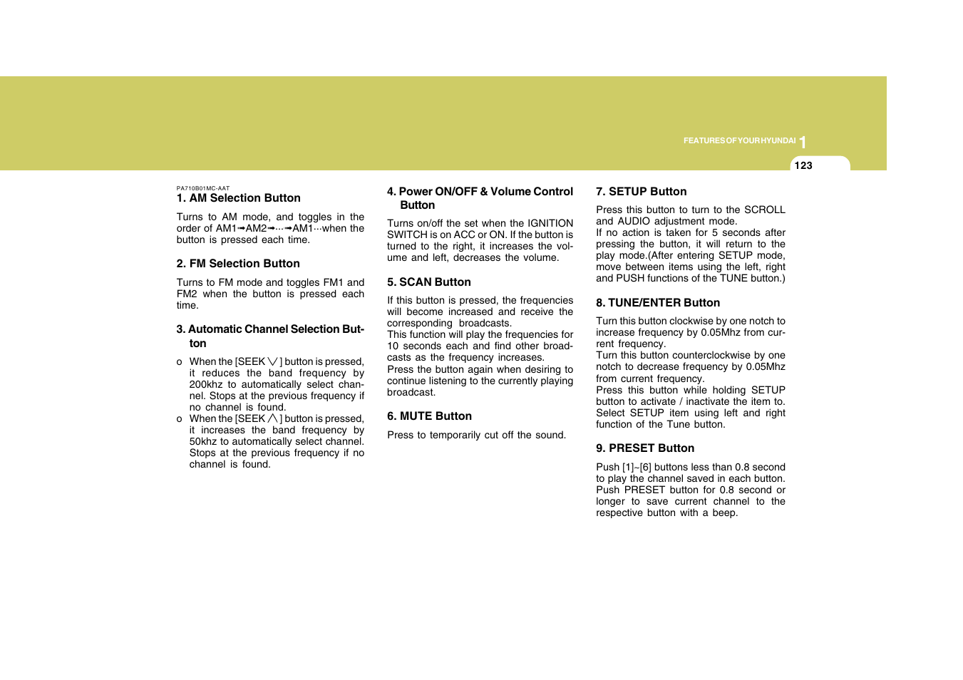 Hyundai 2008 Accent User Manual | Page 135 / 273