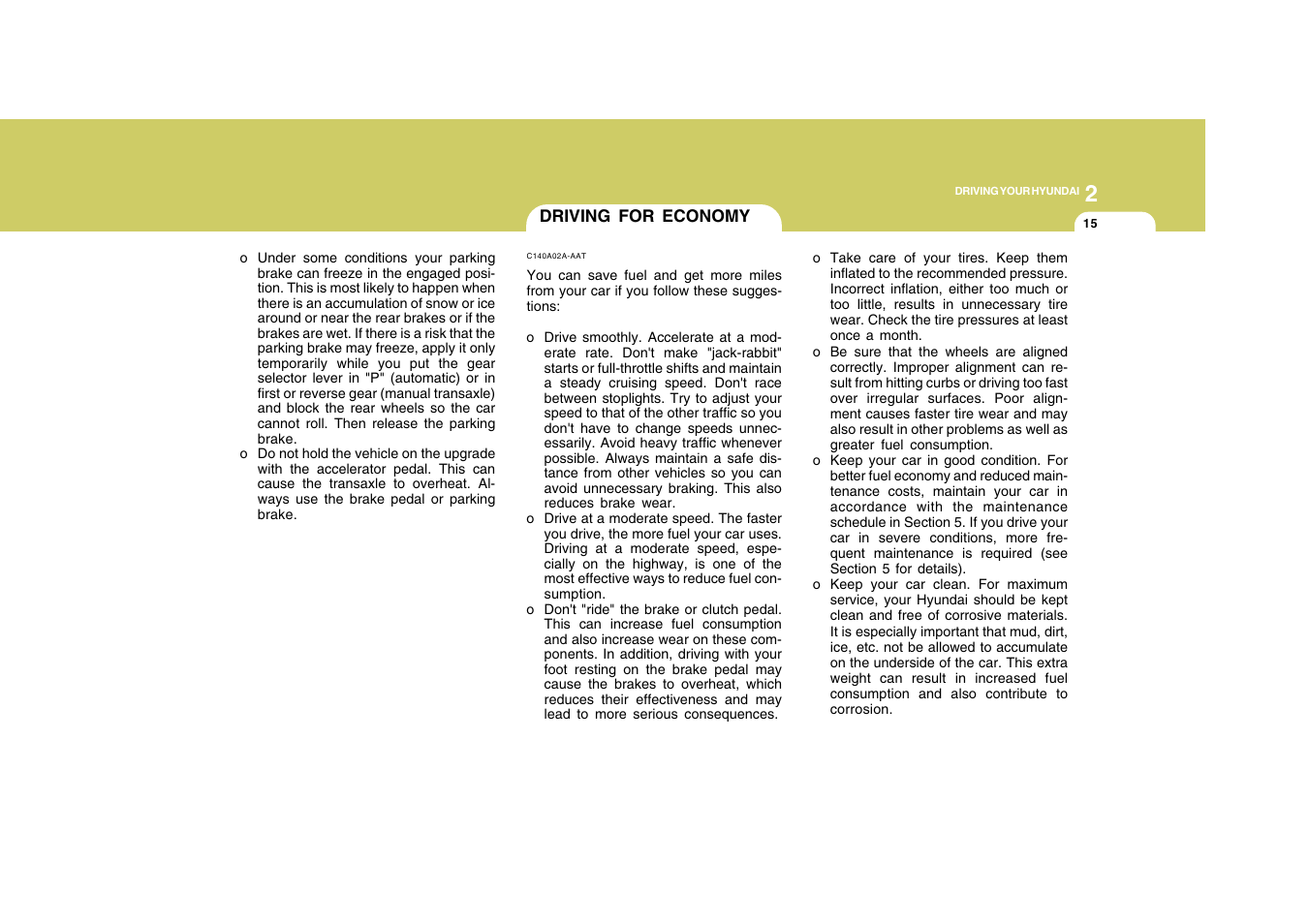 Hyundai 2008 Accent User Manual | Page 162 / 273