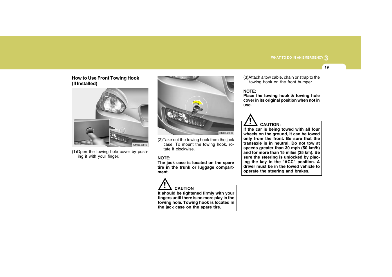 Hyundai 2008 Accent User Manual | Page 191 / 273