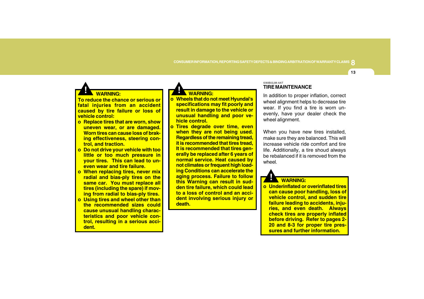 Hyundai 2008 Accent User Manual | Page 256 / 273