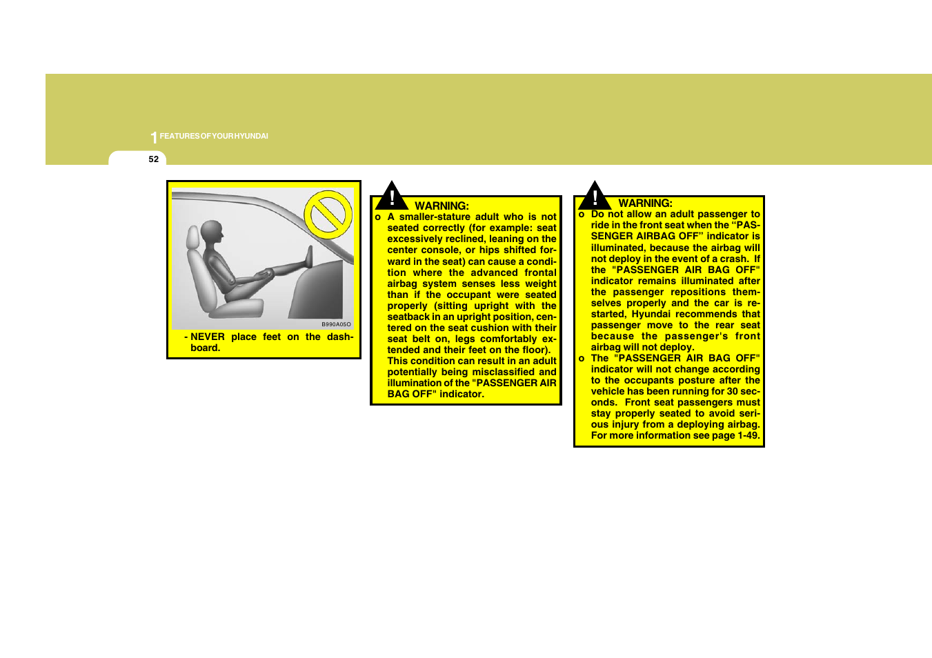 Hyundai 2008 Accent User Manual | Page 64 / 273